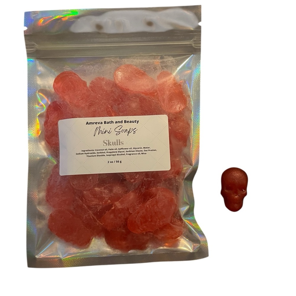 In Love Mini Skull Soaps